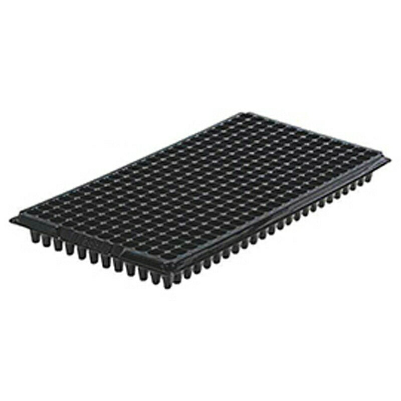 日本人気超絶 【500個】 54cm ×28cm 黒 TO プラグトレー ♯288深型 ( 12×24列 ) 東海化成 タ種 【代引不可】