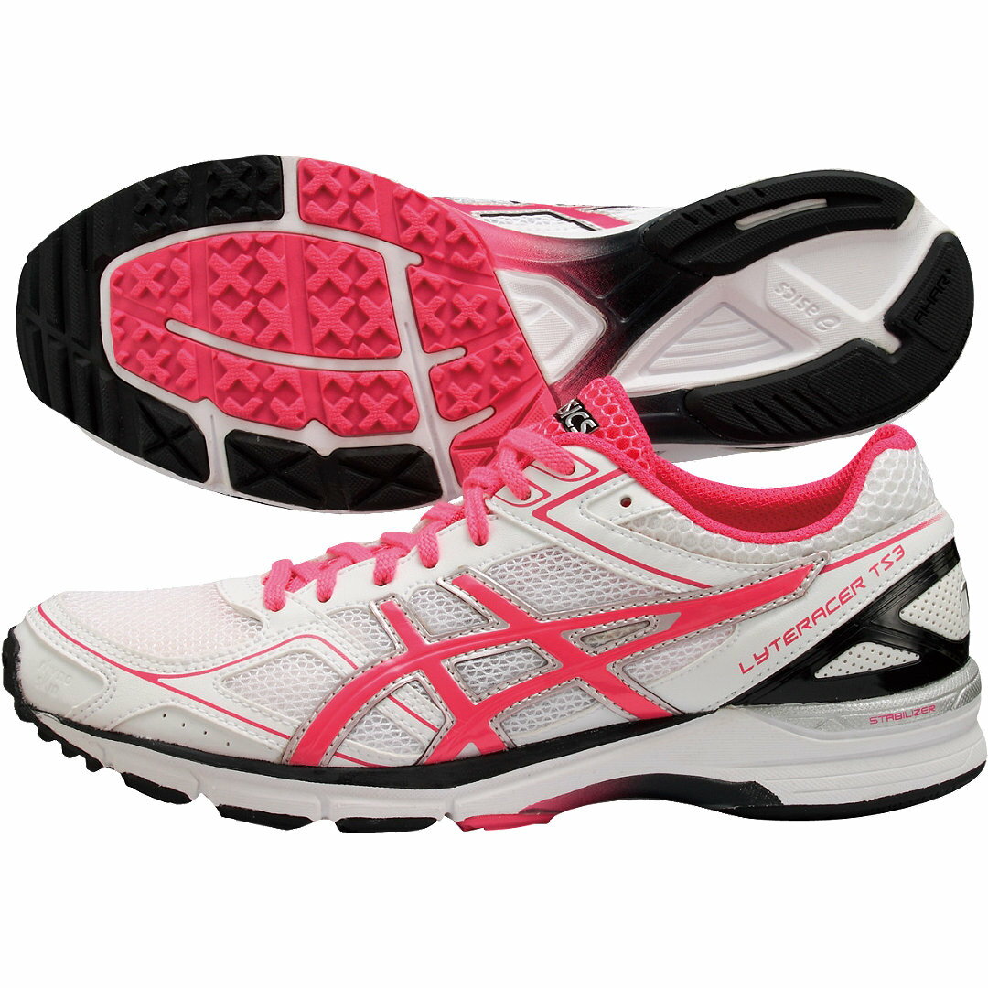 『即日出荷』 asics(アシックス)「LADY LYTERACER TS 3 TJL512-0119」ランニングシューズ「あす楽対応」【prospo】