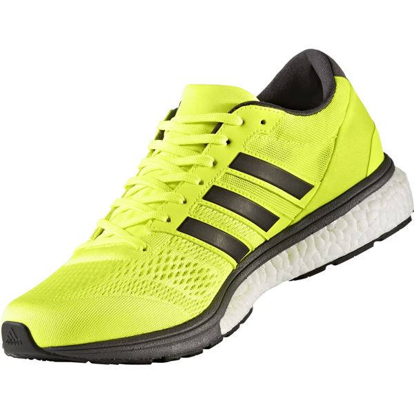 adidas(アディダス) ランニングシューズ BB3320 ソーラーイエロー×ユーティリティブラック×ランニングホワイト 29.5cm【ポイント10倍】