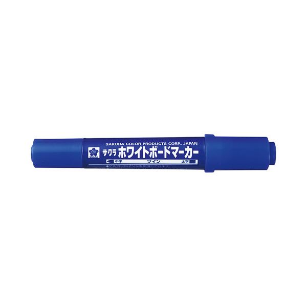 (業務用10セット) サクラクレパス ホワイトボードマーカーツイン WBK-T青10本