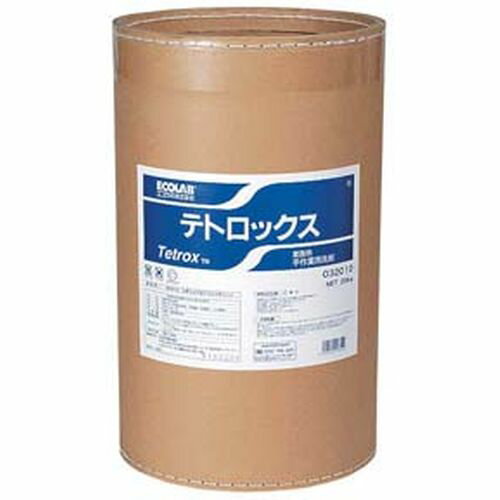 エコラボ ビアグラス・ジョッキ用洗浄剤テトロックス 20Kg JSV9602 【ポイント10倍】
