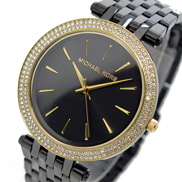 マイケルコース MICHAEL KORS クオーツ レディース 腕時計 時計 MK3322 ブラック【ポイント10倍】【楽ギフ_包装】