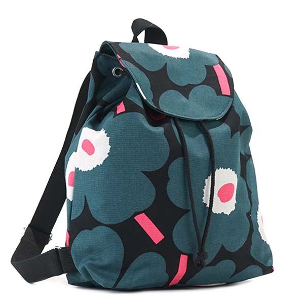 marimekko(マリメッコ) バックパック 45239 963 BLACK/GREEN/PINK【送料無料】