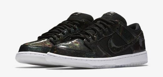NIKE SB DUNK LOW TRD QS BLACK/BLACK-WHITE-METALLIC COOL GREY galaxy スペースジャム ギャラクシー