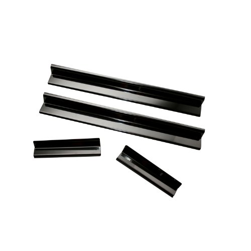 【Rugged Ridge 11216.11 Door Entry Guard Set #44; Black #44; 07-14 Jeep Wrangler Unlimited】 b001fagjb8