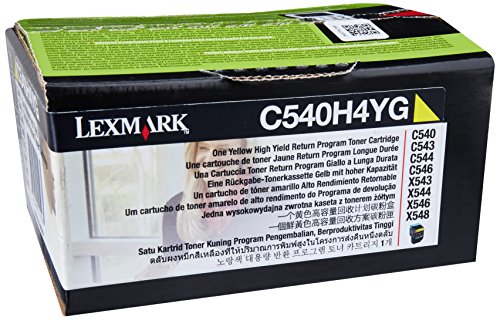 【Lexmark - High Yield - yellow - original - toner cartridge LRP - for C540 543 544 546 X543 544 546】