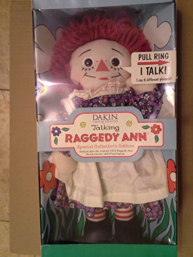 【送料無料】【Talking Raggedy Ann トーキング ラガディ アン ※お喋り機能は不調】 b004g1fagi