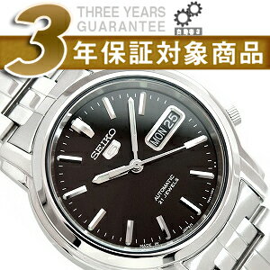 セイコー セイコー5 SEIKO5 セイコーファイブ 日本製 メンズ 腕時計 SNKK71J 逆輸入セイコー 自動巻き メカニカル 機械式 ブラック メタルベルト SNKK71J1 SNKK71JC 3年保証 メンズ 腕時計 男性用 seiko5 日本未発売 ビジネス【あす楽】