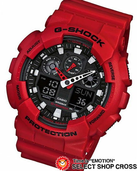 【楽天市場】【お取寄せ】 カシオ Gショック CASIO G-SHOCK メンズ 腕時計 アナデジ 国内モデル GA-100B-4AJF