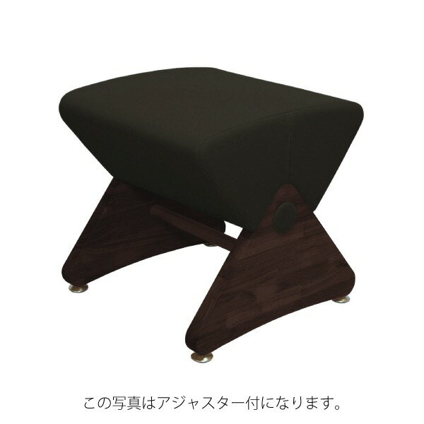 デザイナーズスツール キャスター付き ダーク(布:ブラック/エラストマー)【Mona.Dee】モナディー WAS01SC