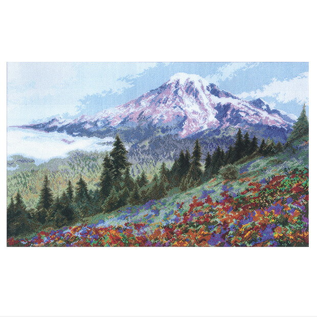 刺繍 輸入キット Charivna Alpine Meadow (アルペンの草原) 【送料無料】