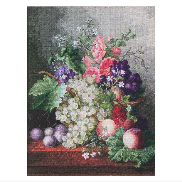 刺繍 輸入キット Charivna Still-life with grapes (ブドウと静物 ) 【送料無料】