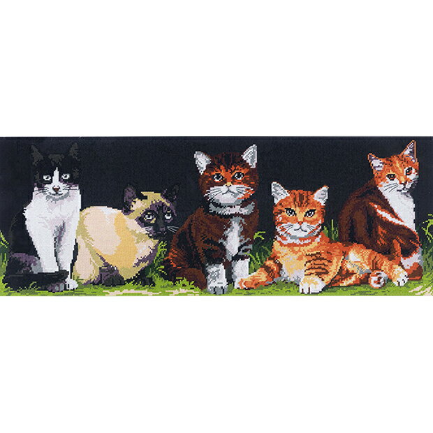 刺繍 輸入キット Marie Coeur Les chatons 【送料無料】