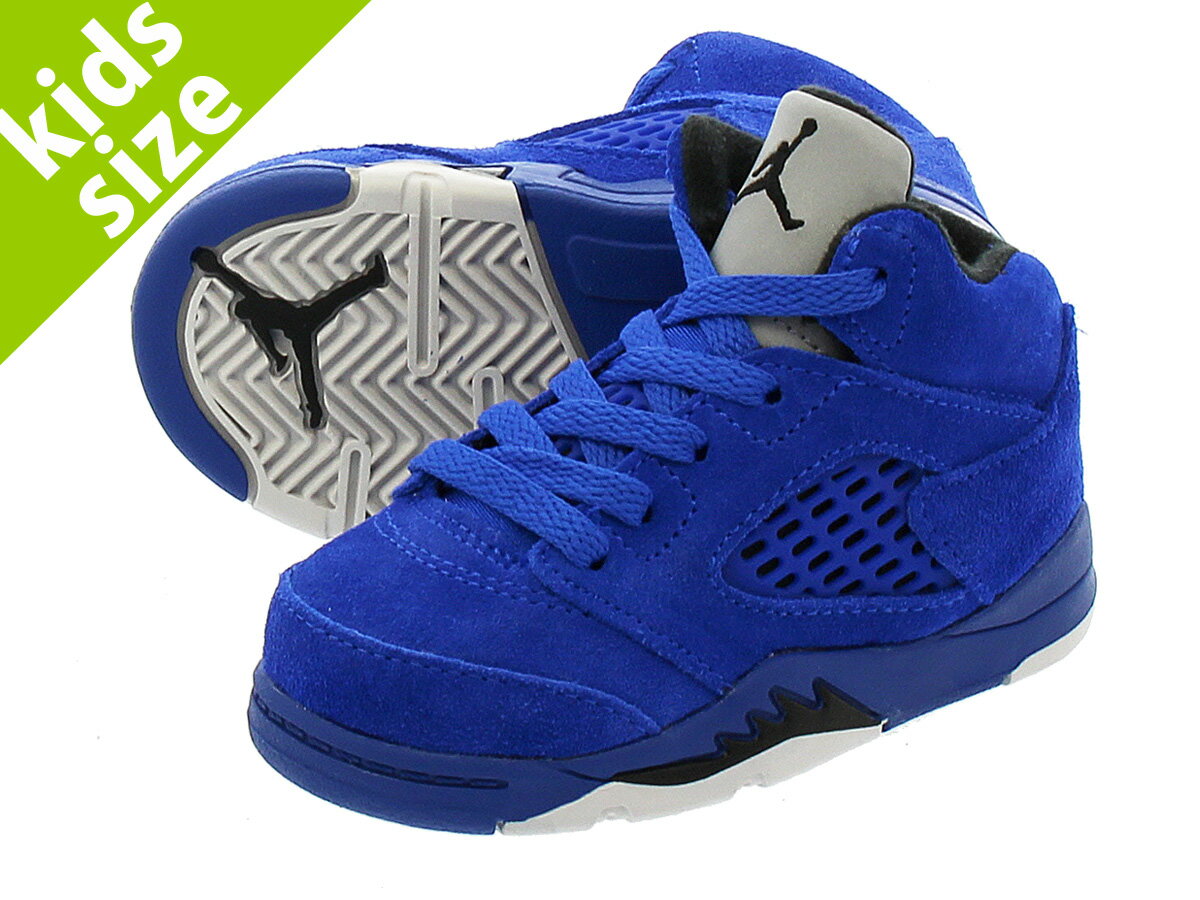 【ベビーサイズ】【8-16cm】 NIKE AIR JORDAN 5 RETRO BT ナイキ エア ジョーダン 5 レトロ BT GAME ROYAL/BLACK/GAME ROYAL