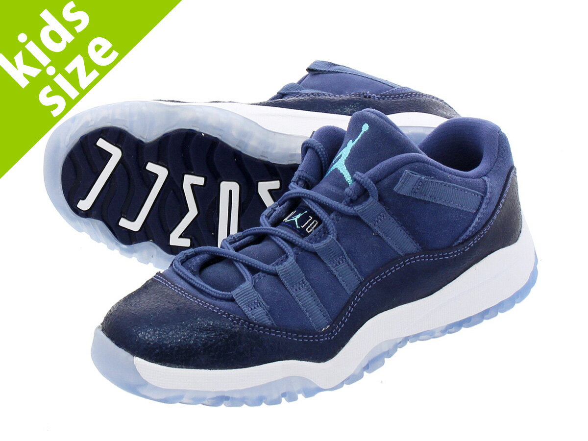 【キッズ サイズ】【16cm-22cm】 NIKE AIR JORDAN 11 RETRO LOW BP 【BLUE MOON】 ナイキ エア ジョーダン 11 レトロ ロー BP BLUE MOON/MIDNIGHT NAVY/WHITE