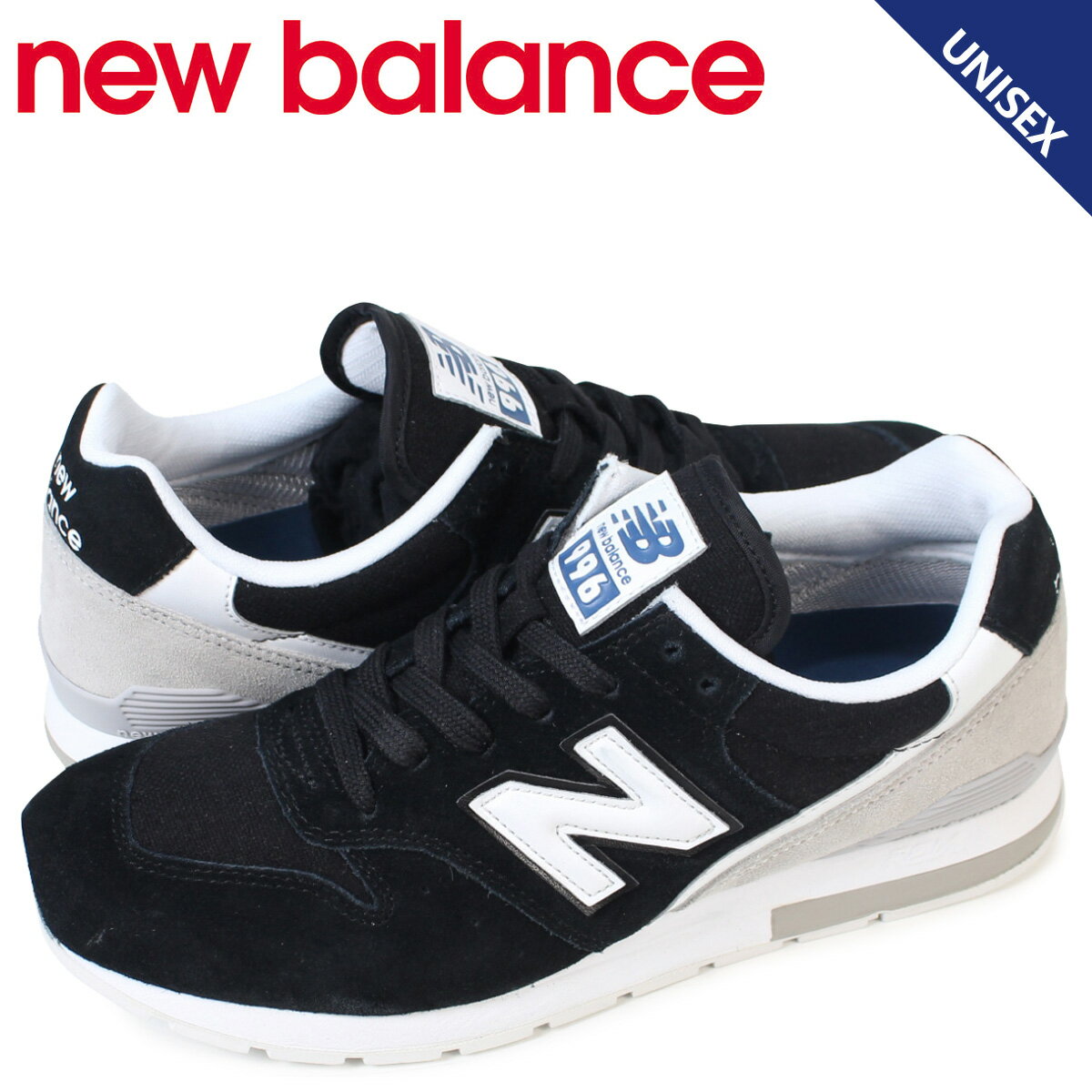 ニューバランス 996 メンズ レディース new balance スニーカー MRL996JV Dワイズ 靴 ブラック