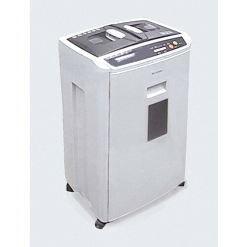 シュレッダー オフィス 1回で150枚もの紙を細断 生活家電 オートフィードシュレッダー グレー