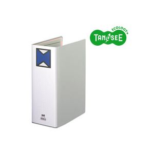 文具・オフィス用品 日用品雑貨 便利グッズ (まとめ買い)パイプ式ファイル 片開き A4タテ 100mmとじ グレー 10冊