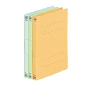 (業務用50セット) プラス フラットファイル/紙バインダー 【A5/2穴 10冊入り】 041N ブルー(青) ×50セット