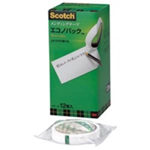 文具・オフィス用品 (業務用5セット) スリーエム 3M メンディングテープ MP-18 18mm×30m 12巻 【×5セット】