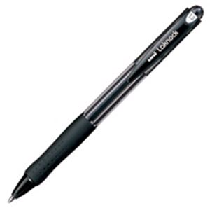 文具・オフィス用品 (業務用300セット) 三菱鉛筆 ボールペン VERY楽ノック SN10010.24黒 【×300セット】
