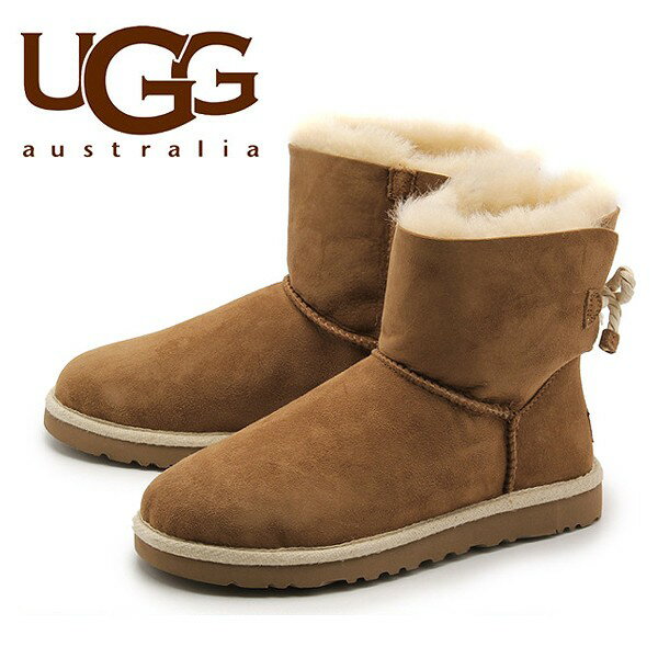 訳あり品 アグ セレーネ ムートンブーツ 1006493 女性用 茶チェスナット 24.0cm US7.0 UGG AUSTRALIA SELENE CHESTNUT (ug391)