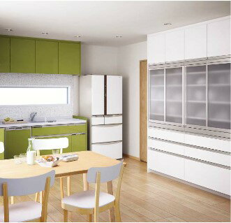 パナソニック ラクシーナ PLAN18 フロート対面プラン(ペニシュラ)用 カップボード