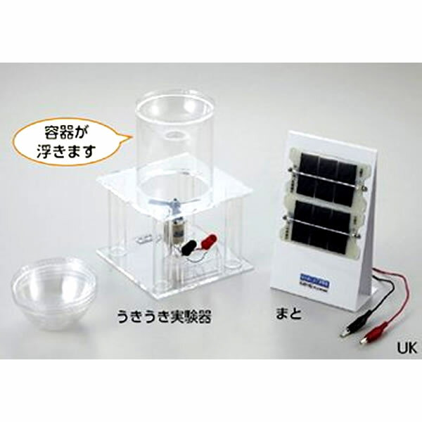 光のまと当て実験器 太陽光の力でカップを浮かそう!!