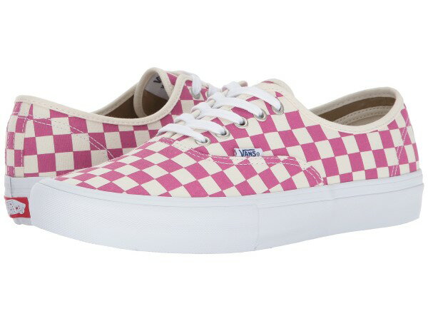 (取寄)VANS(バンズ) スニーカー オーセンティック プロ メンズ VANS Men's Authentic Pro (Checkerboard) Fuchsia