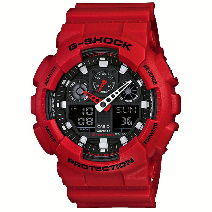【送料無料!】カシオ GA-100B-4AJF メンズ腕時計 Gショック【CASIO GA100B4AJF G-SHOCK】