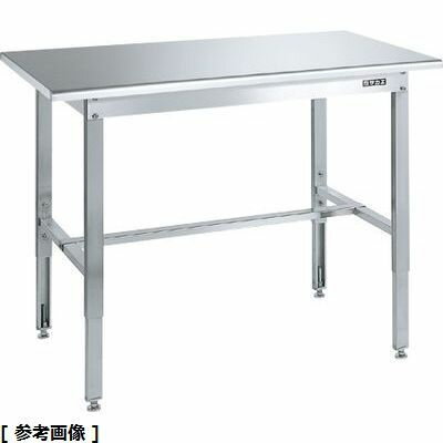 サカエ ステンレス高さ調整作業台(天板R付) SUT4-127R