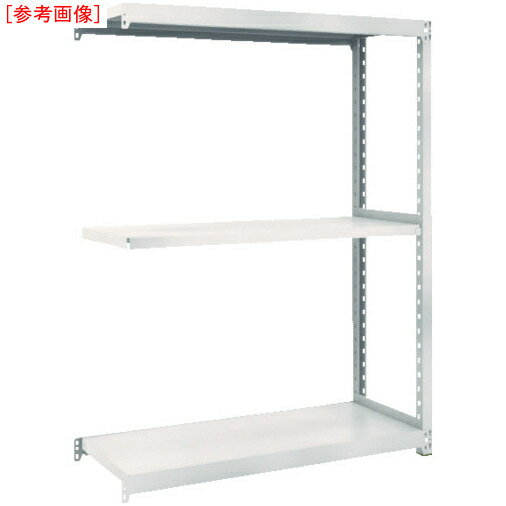 トラスコ中山 TRUSCO M2型軽中量棚 860X300XH1500 3段 連結 ネオグレ M25333B
