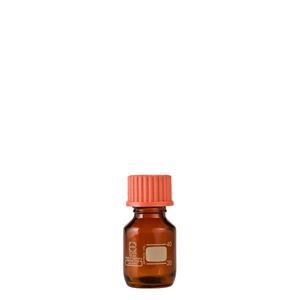その他 【柴田科学】ねじ口びん(メジュームびん) 茶褐色 赤キャップ付 50mL【10個】 017210-501A ds-1750553