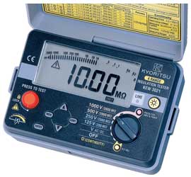 共立電気計器 KEW3023 絶縁抵抗計 100V/250V/500V/1000V 『3023共立』 KYORITSU