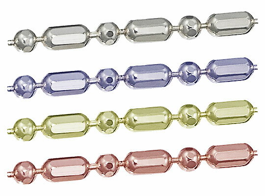 シルバーチェーン ミックスボールカットチェーン 切り売り サイズ(幅 約:2.0mm 長さ:3m) シルバー925 イエローロジウム