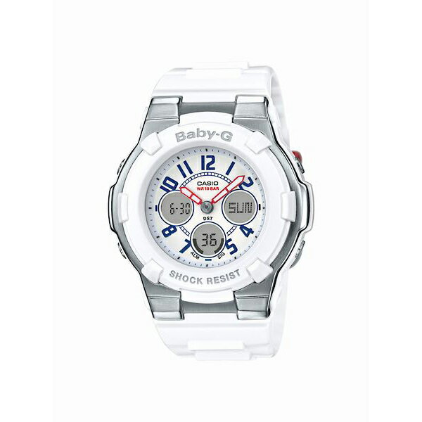 Baby-G ベビージー CASIO カシオ White Tricolor Series 【国内正規品】 腕時計 レディース BGA-110TR-7BJF 【送料無料】【代引き手数料無料】