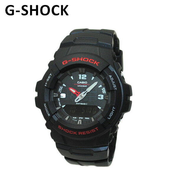 【国内正規品】 CASIO(カシオ) G-SHOCK(Gショック) G-100-1BMJF 時計 腕時計 【送料無料(※北海道・沖縄は1,000円)】