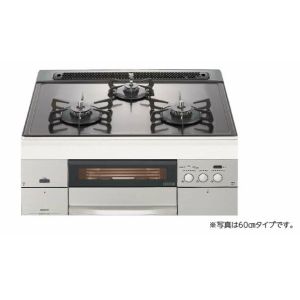 【N3WM1PWAVQSTE】 《TKF》 ノーリツ ビルトインコンロ スタイリッシュブリンクデュオ 60cmタイプ ブラックミラーガラストップ ωα0