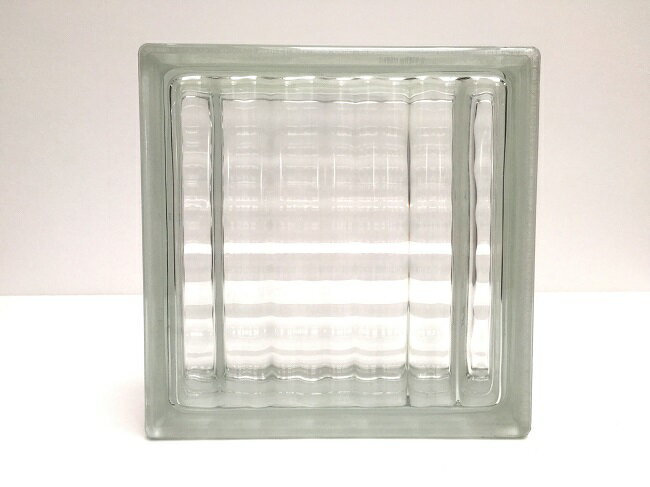 NEW!ガラスブロック【クリアスタイル】/ラティス/15個セット商品(W190×H190×D80mm)【チェコ製ガラスブロック】