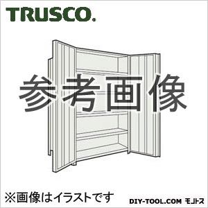 トラスコ 扉付軽量棚 ネオグレー 63XT26