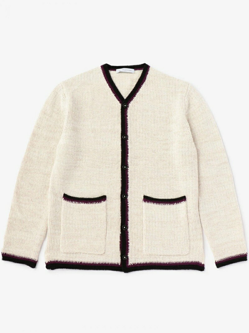【SALE/50%OFF】UNITED ARROWS UAST トリミング カーディガン ユナイテッドアローズ ニット【RBA_S】【RBA_E】【送料無料】
