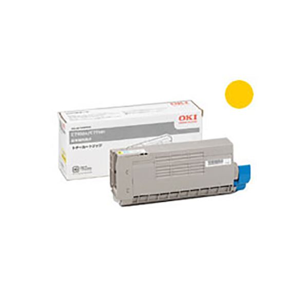 即発 【純正品】 OKI 沖データ トナーカートリッジ 【TNR-C4GY1 Y イエロー】 送料無料!
