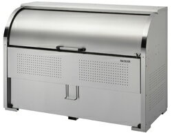 ダイケン ステンレス製ゴミステーション クリーンストッカー 連動タイプ CKS-F型 CKS-1650F 幅1650×奥行750×高さ1160mm お客様組立品