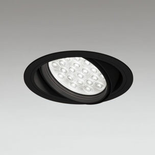 ◎ODELIC LEDユニバーサルダウンライト CDM-T70W相当 ブラック 14° 埋込穴Φ150mm 白色 4000K M形 一般型 調光非対応 XD258812F ※受注生産品