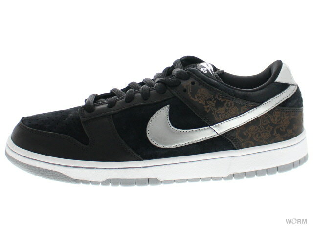 NIKE SB DUNK LOW PREMIUM SB TAKASHI 2 313170-005 black/metallic silver ナイキ ダンク 未使用品【中古】