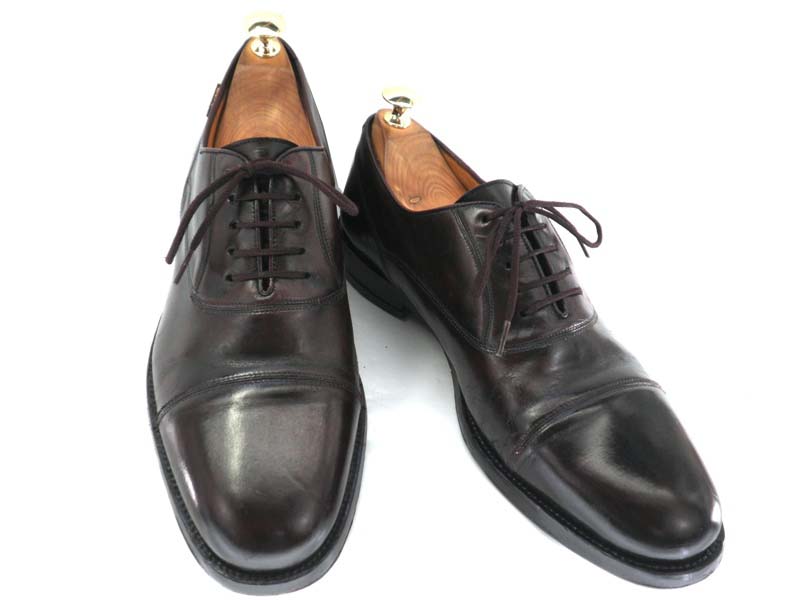 S.Z.DUNONT デゥノント 約25.0-25.5cm スペイン製・ストレートチップ♪YALAKU-ヤラク-メンズビジネスシューズ・紳士靴【中古】【送料無料】【靴】