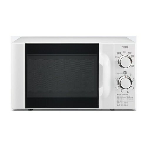 ツインバード 電子レンジ 60Hz用 ホワイト DR-D419W6