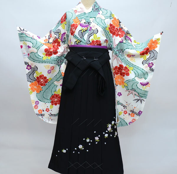 二尺袖着物袴フルセット 京のちたる 卒業式にどうぞ!新品(株)安田屋 e243253473