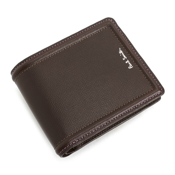 値段が激安 ポールスミス 財布 二つ折り財布 チョコ Paul Smith psc024-71 メンズ 紳士 【送料無料】