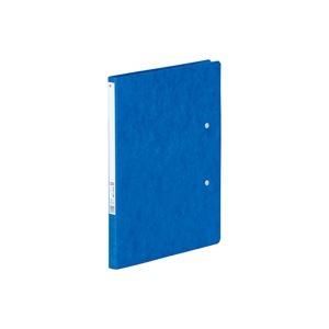 【送料無料】(業務用100セット) LIHITLAB パンチレスファイル/Z式ファイル 【B5/B42つ折り】 タテ型 F302 藍 (カテゴリー:生活用品>インテリア>雑貨>文具>オフィス用品>ファイル>バインダー>クリアケース>クリアファイル )